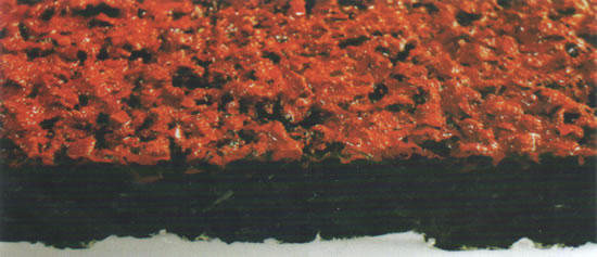 透气型塑胶面层